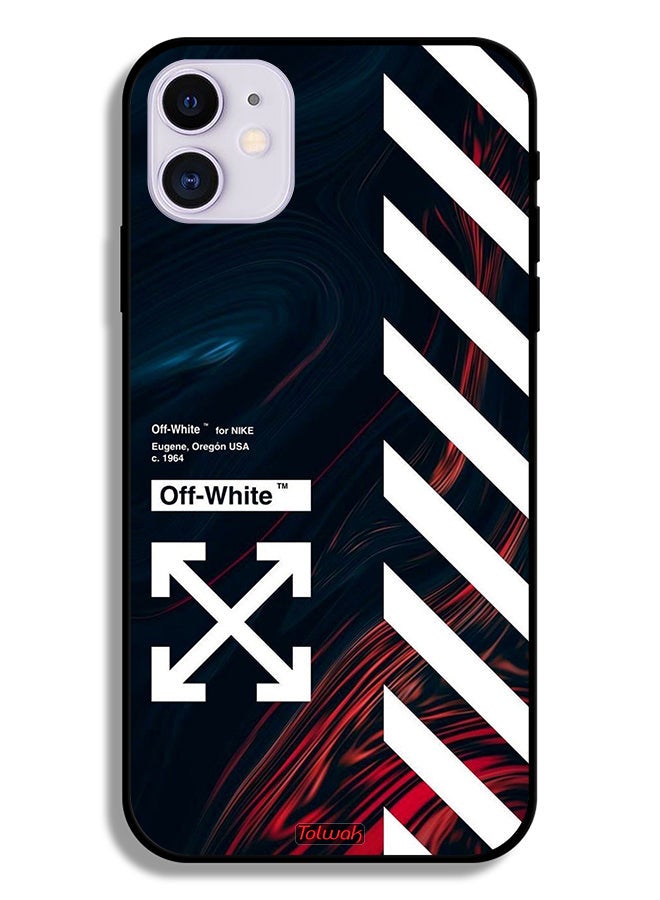 Tolwak Apple iPhone 11 Protective Case Off White Sticker - Image 2