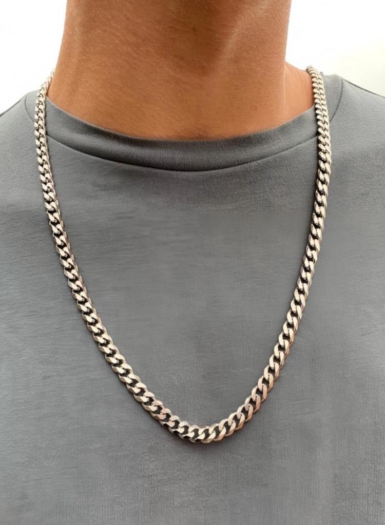 Tovele5 Titanium steel hip hop personality fashion, Cuban necklace man - Image 1