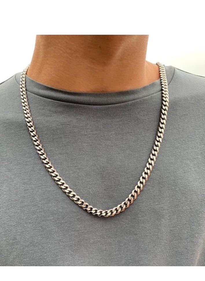 TOVELE5 Titanium steel hip hop personality fashion, Cuban necklace man 