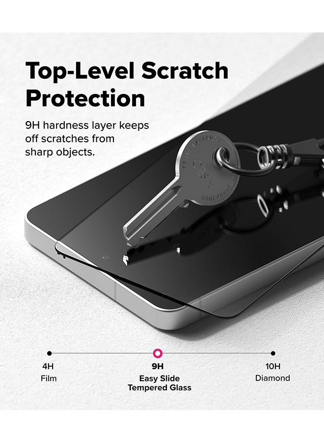 Ringke Tempered Glass [Easy Slide] For Samsung Galaxy S26 Ultra Screen Protector, Case Friendly Shatterproof Premium 9H Hardness, Anti-Scratch, Easy to Install - 2 Pack clear - Image 5