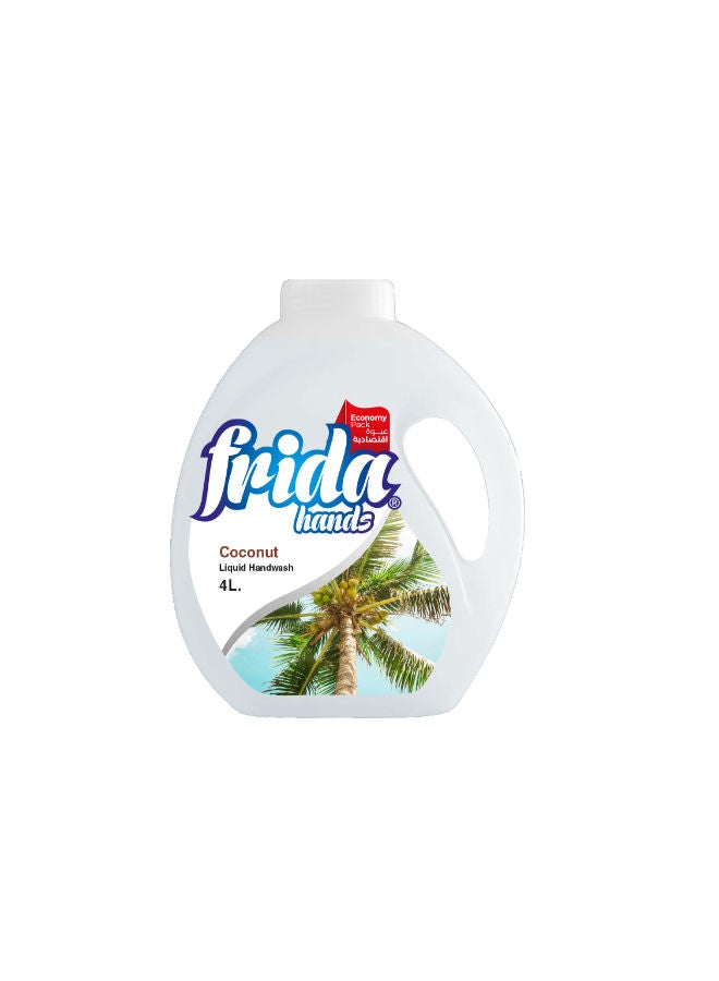 صابون سائل للايدى برائحة جوز الهند 4 لتر