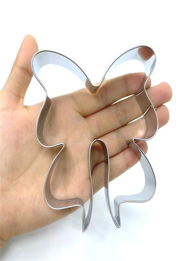 LILIAO قطاعة بسكويت على شكل فيونكة من LILIAO - 3.7 × 3.8 بوصة - من الفولاذ المقاوم للصدأ - Image 3