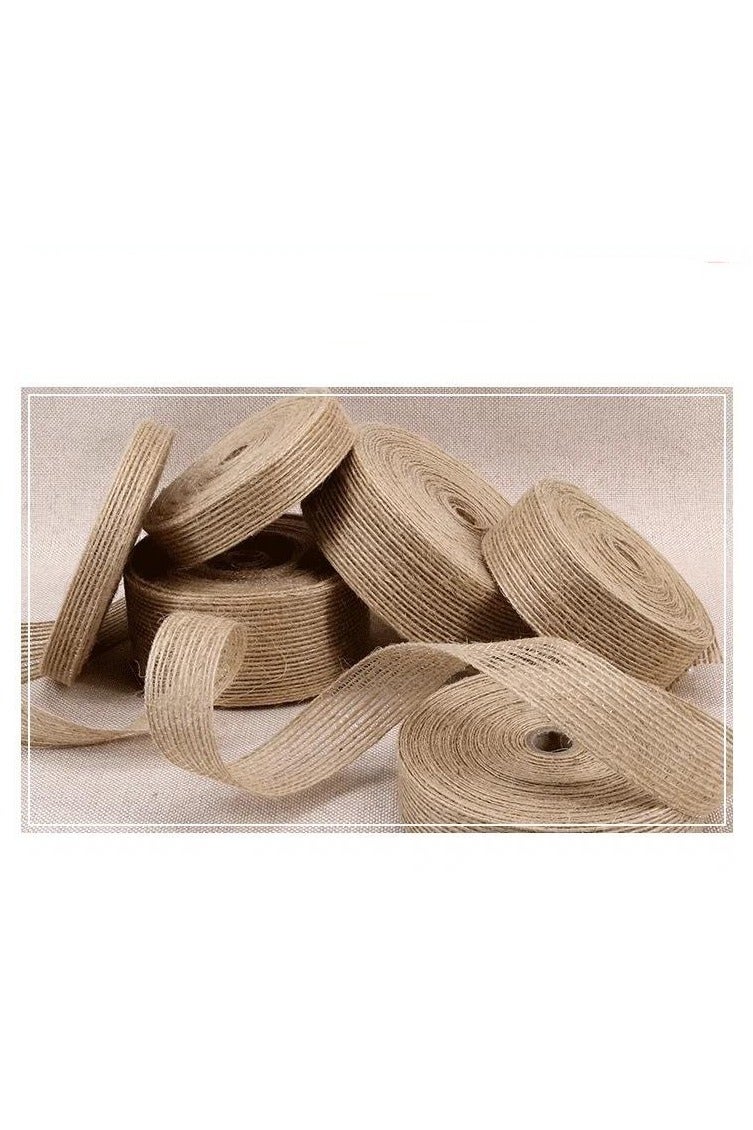 PEI  AN Linen Braided Ribbon for DIY Crafts,  Bows, Home Decor – 6 Sizes (1cm to 3.8cm) - Image 5