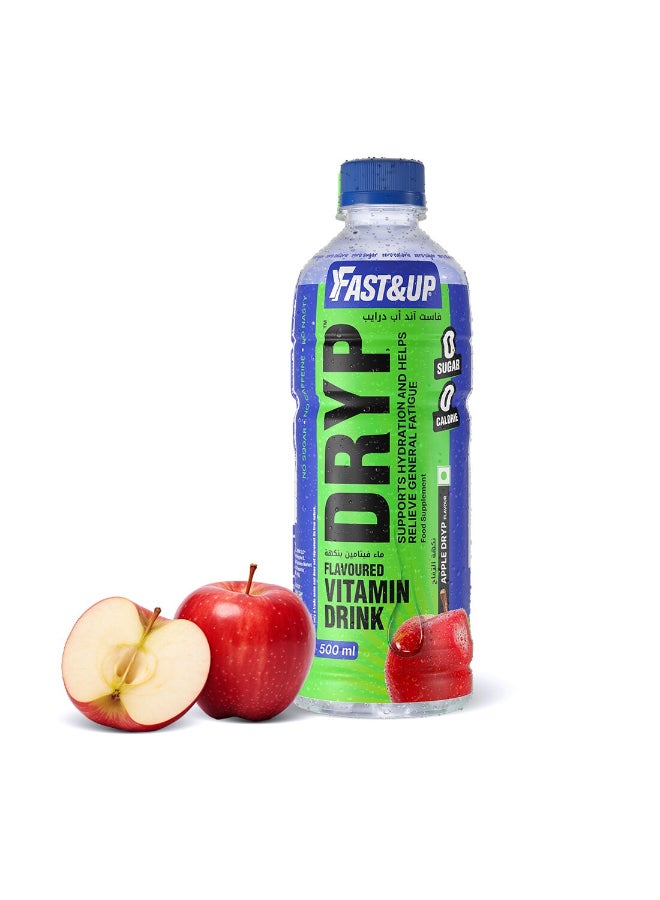 FAST&UP DRYP Vitamin Drink - For Supercharged Hydration - Apple Flavour - 500 ml - Image 1