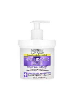Advanced Clinicals Hyaluronic Acid Instant Skin Hydrator 454grams  - Image 2