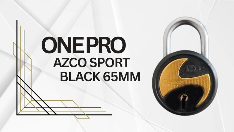 ONEPRO Azco Round Locks Multiple Keys Padlocks 52mm 65mm Steel Levers Double Locking, Strong Hardened Shackle Lock and Key for Home Door Shutter Shop Office Main Gate (6 Keys BSport 65mm Pack of 1) - Image 5