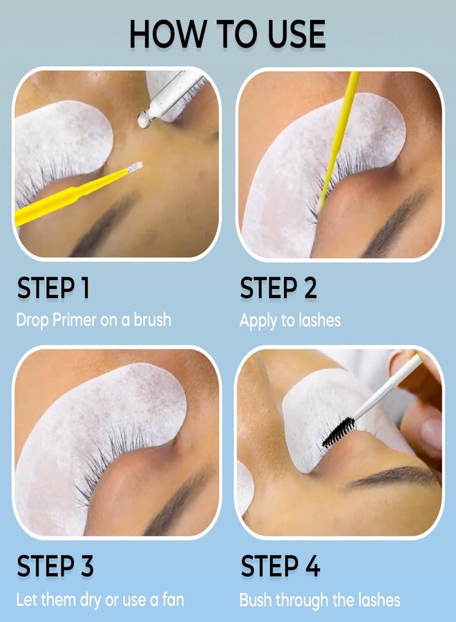 Stacy Lash Primer for Lash Extensions | Super Primer/Cleanser 15ml | Eyelash Extension Primer | Protein Oil Remover | Increase Adhesive Bonding Power Retention | Professional Lash Supplies - Image 4