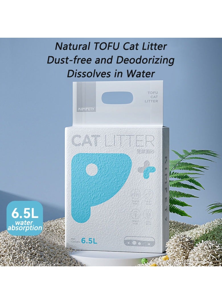 1 Tofu Cat Litter Biodegradable Deodorizer Absorbent Fragrance Soft Natural Been