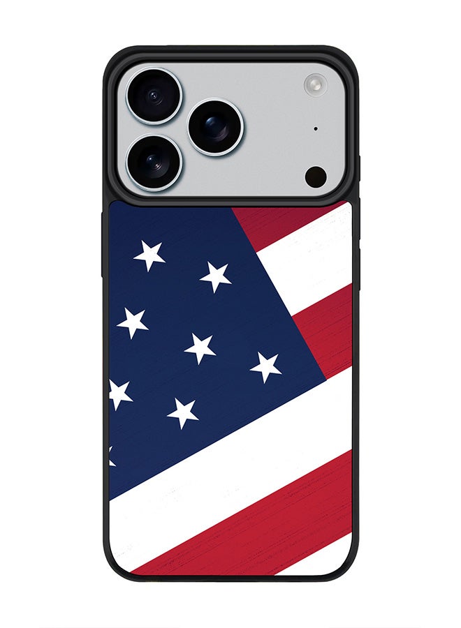 Stylizedd iPhone 17 Pro Case, [Compatible with MagSafe] Slim Magnetic cover Phone Case iPhone 17 Pro -Flag Of US - Image 1