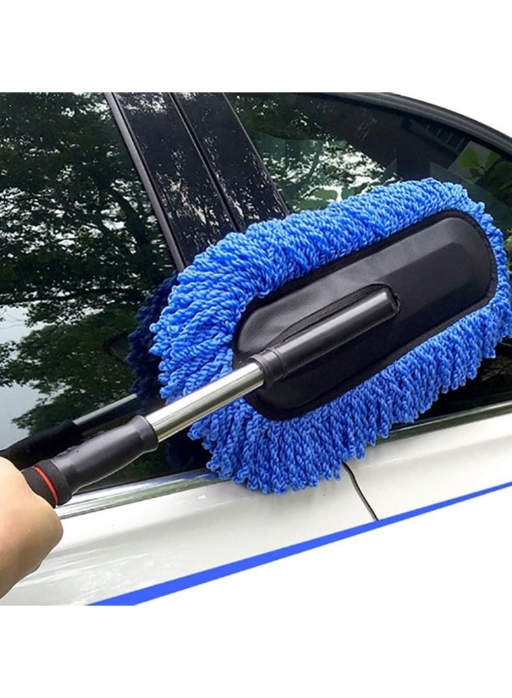Microfiber Car Duster with Extendable Handle – Super Soft Exterior Brush for Dusting and Cleaning Vehicles, Scratch-Free Car Care for Cars, Trucks - Image 4