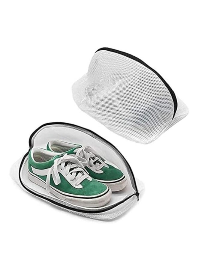 AL RAID - Shoe Wash Bags, Set Of 3 REUsable Mesh Shoe Laundry Bags For Sneakers, Trainers, Running Shoes, Fit Up To Size 12 - Image 1