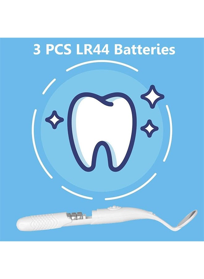 HY - Dental Mirror with Light, Teeth Inspection LED Mirror, Anti-Fog Mouth Mirror, Dentist Oral Care Tool - Image 1