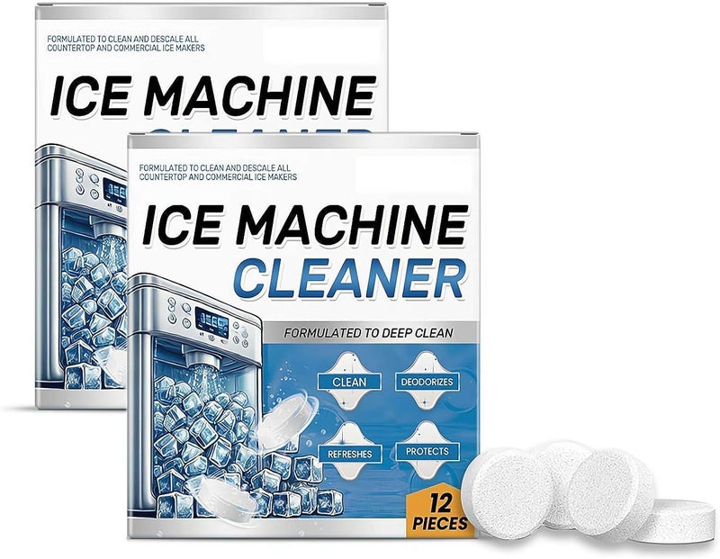 TIMLIFE Ice Machine Cleaner Maker Descaler 24 Clean Tablets for Ice Machine Compatible with Opal Kitchenaid Helps Remove Hard Water and Mineral Buildup for GreatTasting Ice - Image 2