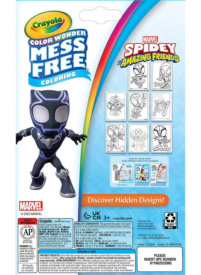 Crayola Color Wonder Mini Box Set, Spidey & His Amazing Friends | The reusable box is perfeCountfor storage and travel, ensuring a colorful adventure anytime, anywhere | great for ages 3 and up. - Image 2