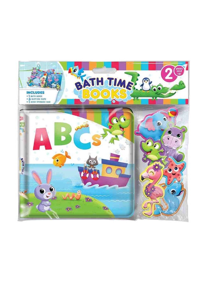 PHIDAL ABC's Preschool Bath Time Book (6 Pages) 