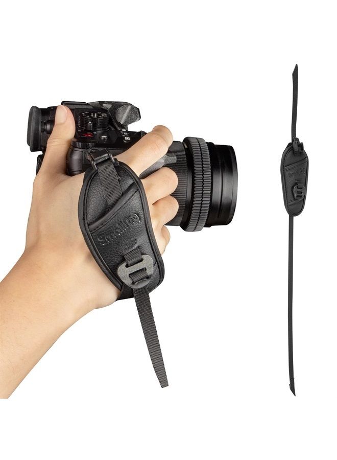 SMALLRIG Camera Cage Wrist Strap, Hand Strap with Quick Adjustable and Detachable Design Secure Grip for Camera Cage Camera Handle and L Bracket - 3848 - Image 1