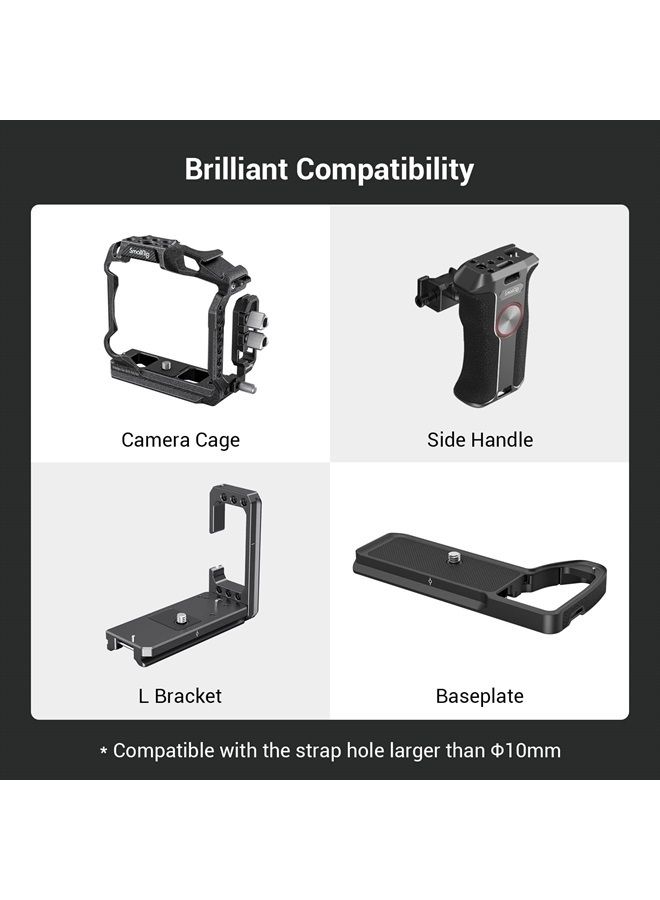 SMALLRIG Camera Cage Wrist Strap, Hand Strap with Quick Adjustable and Detachable Design Secure Grip for Camera Cage Camera Handle and L Bracket - 3848 - Image 3