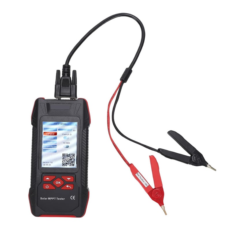 Asixxsix Solar Panel Tester, 90V 40A 2000W Solar Power Meter, Watt Meter with Auto Power Off Data Hold for Voc Isc PV Module Testing - Image 2