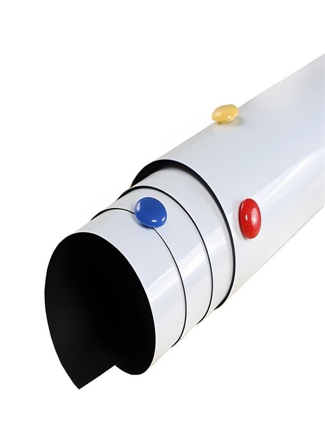 40x60cm Removable Magnetic Whiteboard Sticker - Set with Markers & Magnets - Image 2