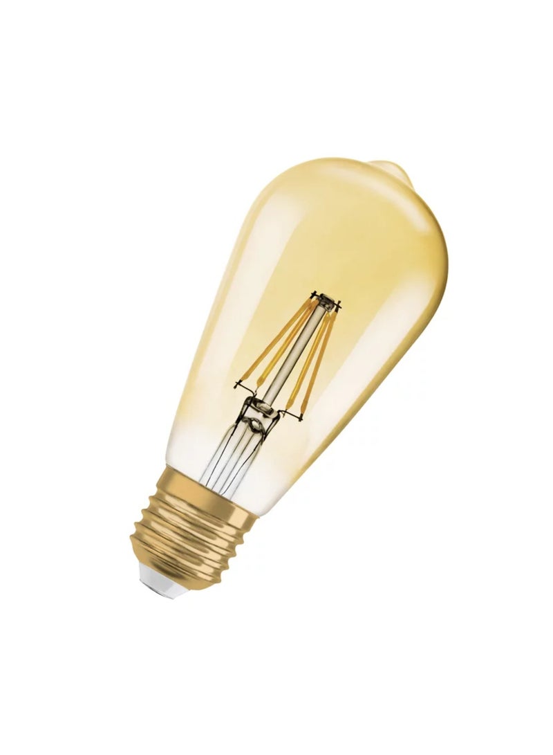 OSRAM Osram E27 Vintage Led Bulb 1906 Gold Filament Warm White 6.5W Dimmable - Image 2