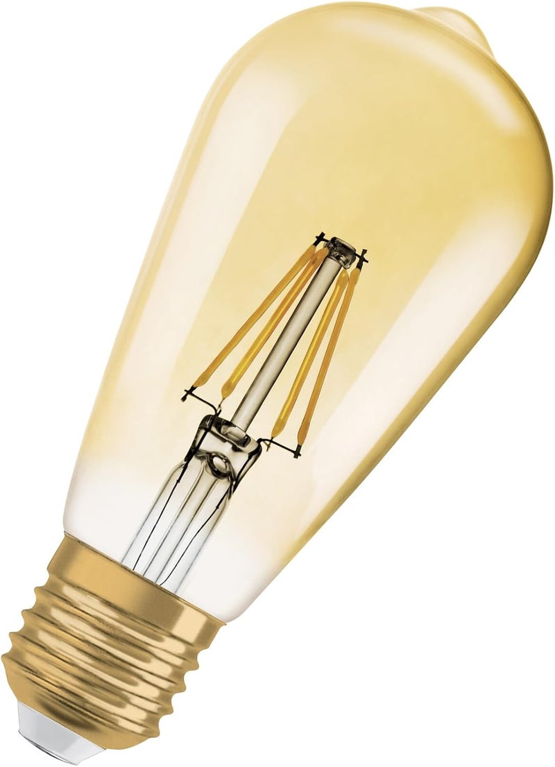OSRAM Osram E27 Vintage LED Bulb 1906 Gold Filament - Image 3