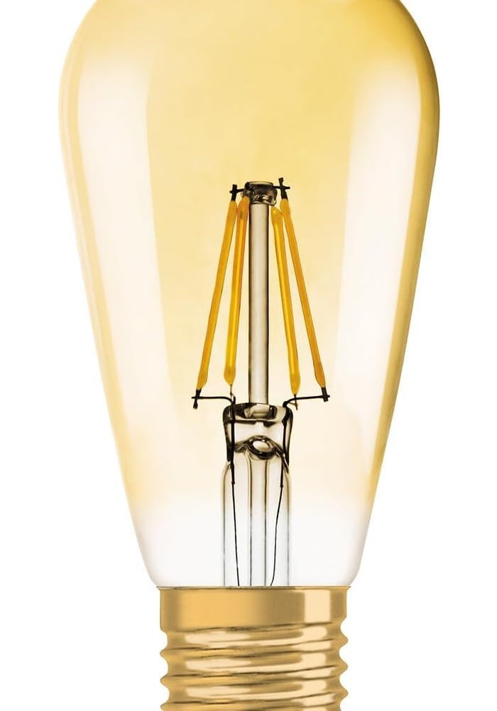 OSRAM Osram E27 Vintage LED Bulb 1906 Gold Filament - Image 4