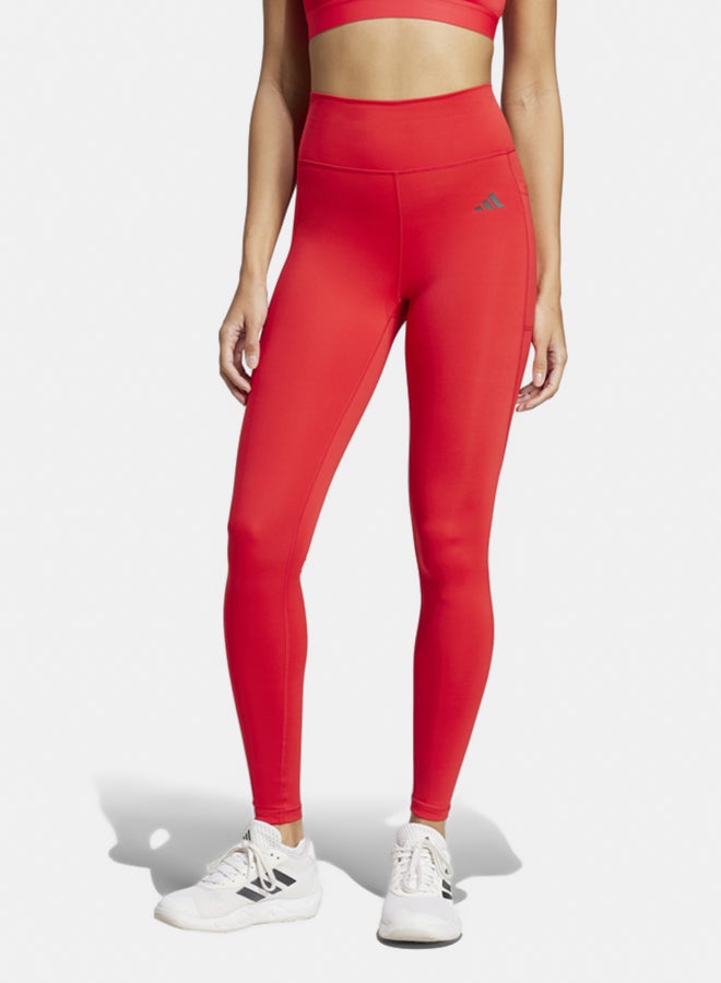 Adidas Optime Essentials Stash Pocket Full-Length Leggings - Image 2