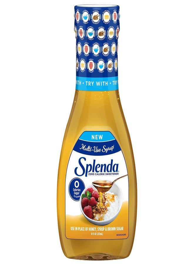 Splenda Multi-Use Allulose Syrup, Zero Calorie, Sugar Free Substitute for Maple Syrup, Honey, Agave and Brown Sugar, 8oz Bottle - Image 1