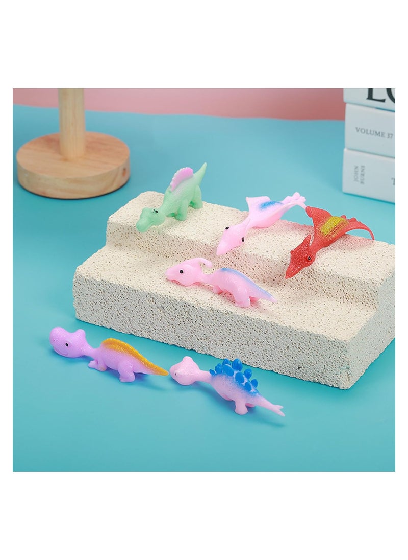 Generic 35pcs Stretchy Dinosaur Slingshot Finger Toys - Flying Dragon Party Favors, Unisex Goodie Bag Fillers for Kids, Teens & Adults, Perfect Decompression Toys and Stocking Stuffers.  - Image 5