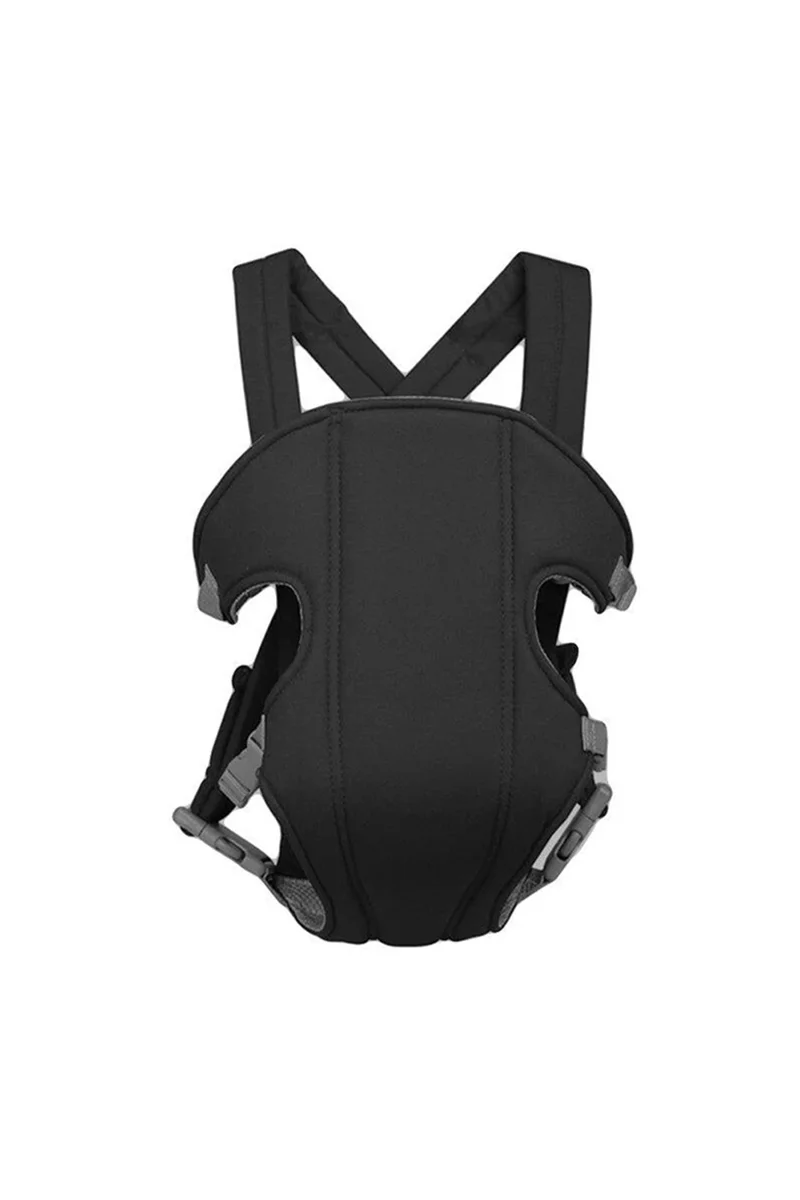 ستار بيبيز Star Babies Baby Carrier Adjustable Breathable Baby Carrier  - Black