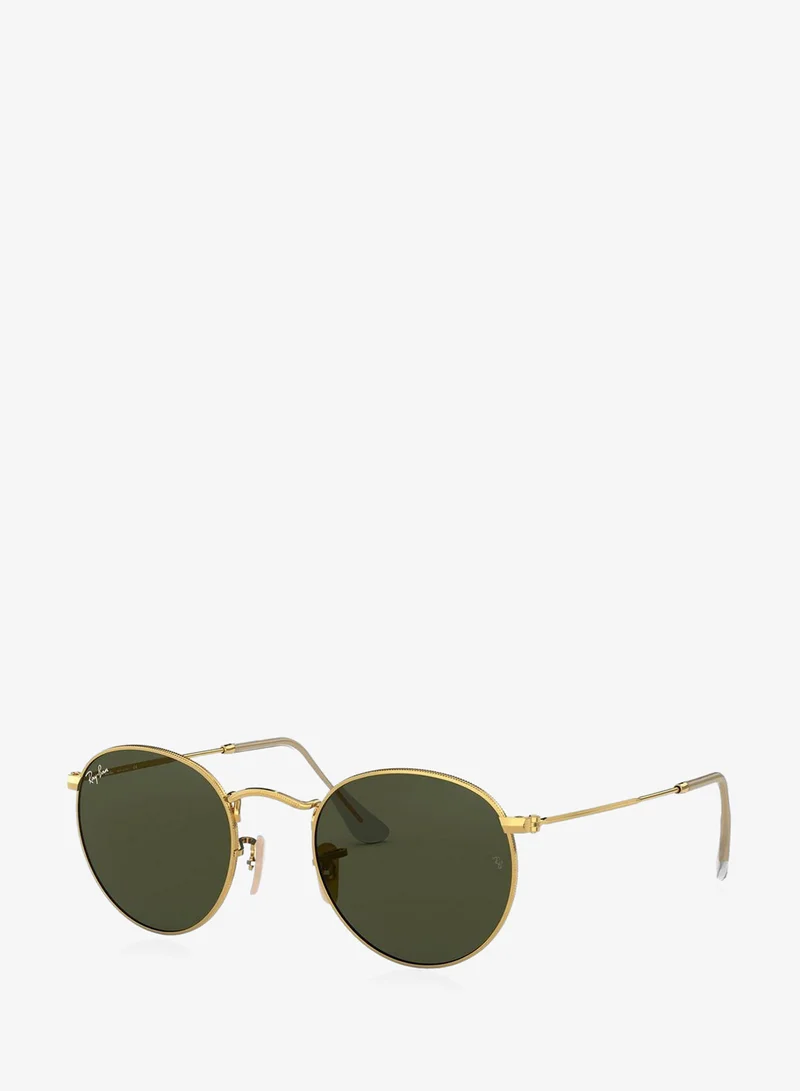 Ray-ban 0Rb3447 Round Metal Sunglasses