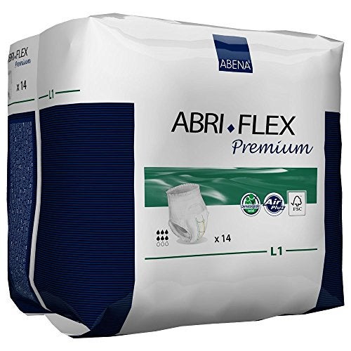 Abena Abri-Flex Premium Protective Underwear, Level 1, (Extra Small To XX-Large Sizes) Large, 14 Count - Image 1