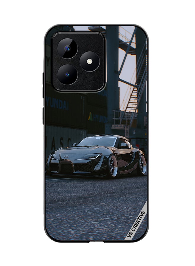 VR CREATIVE غطاء حماية لهاتف Realme C53 بتصميم تويوتا 86 متعدد الألوان - Image 1