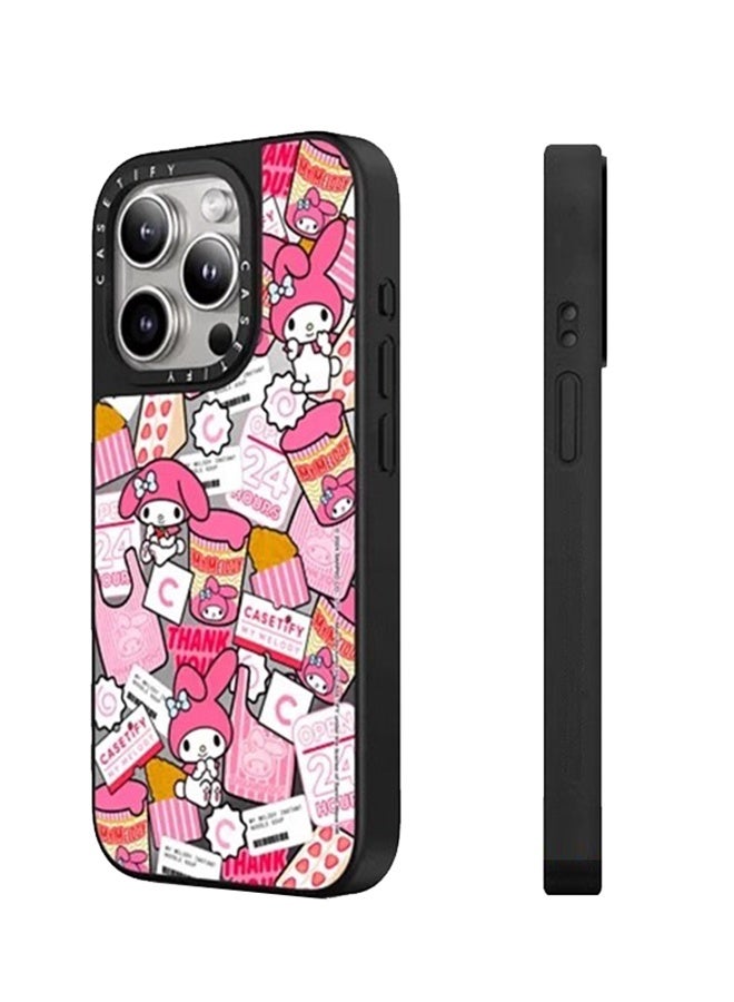 Casetify For iPhone 15 Pro Case -Pink Melody Kulomi Design Protective Case,Cartoon Anime iPhone Case - Image 1