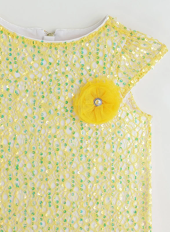 One Friday Sequin Embellished Dress