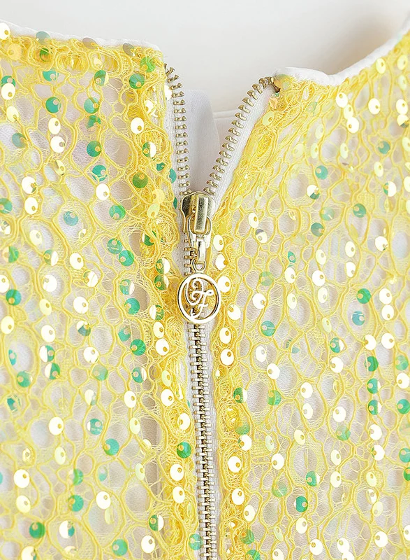 One Friday Sequin Embellished Dress