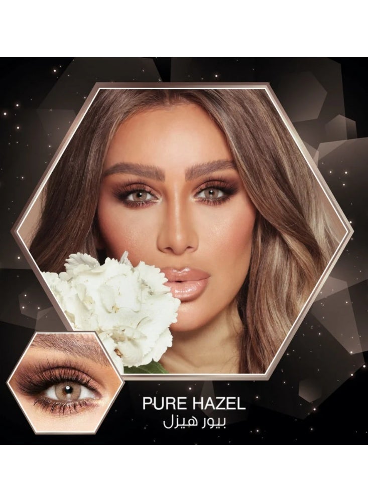 Amara Women 10 Daily Color Contact Lenses Pure Hazel - Image 3