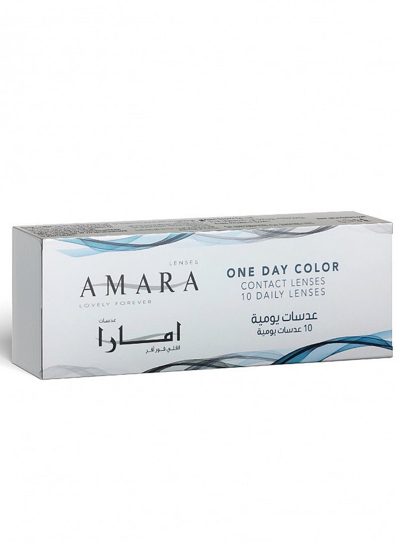 Amara Women 10 Daily Color Contact Lenses Pure Hazel - Image 5