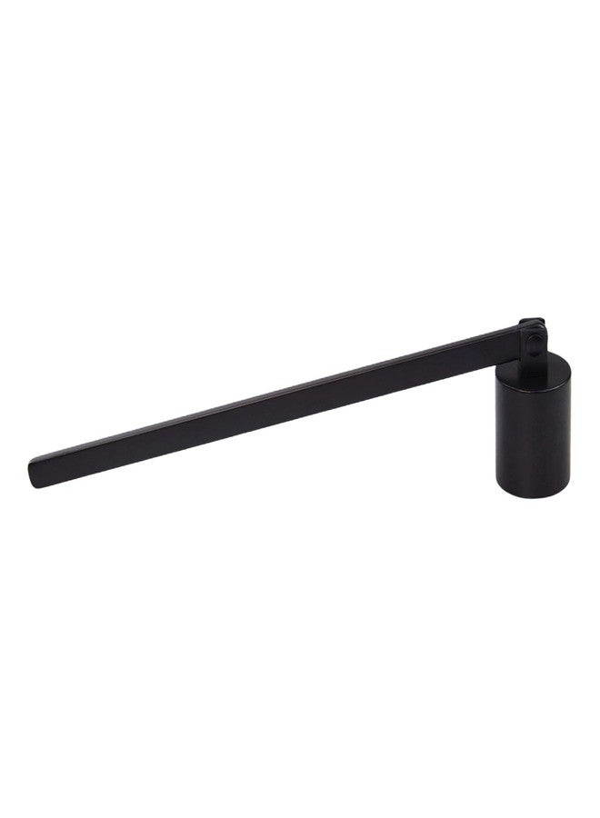 Flylin Candle Snuffer, Stainless Steel Elegant Candle Extinguisher with Long Handle, Straight Tube Candlesnuffers Extinguish for Tea Light Candles Fireplace Church Wedding Candle (Black) - Image 1