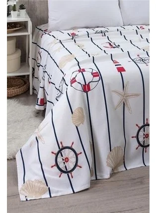 Mulberry Marine Single Bedspread 170 x 230 cm