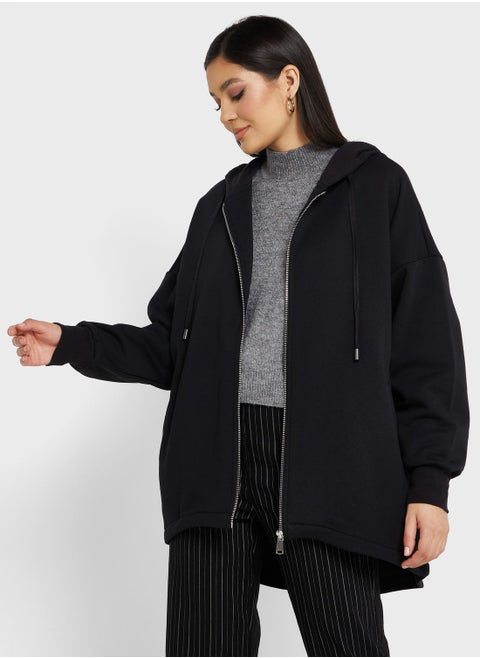 Zip Through Hoodie