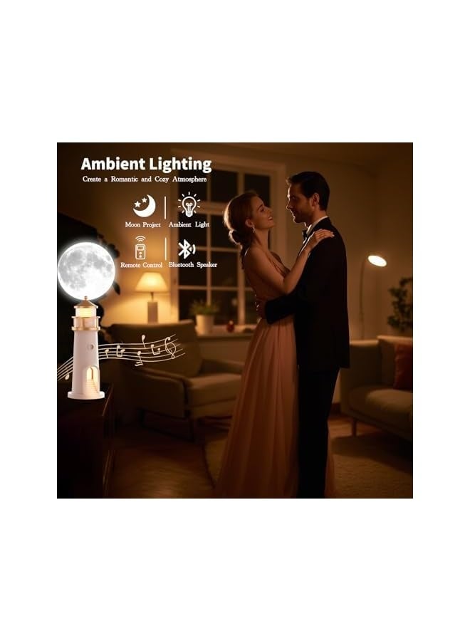 Green Tiger Lighthouse Atmosphere Night Light - Motion Sensor, Remote Control, Soft Warm Lighting - Image 5