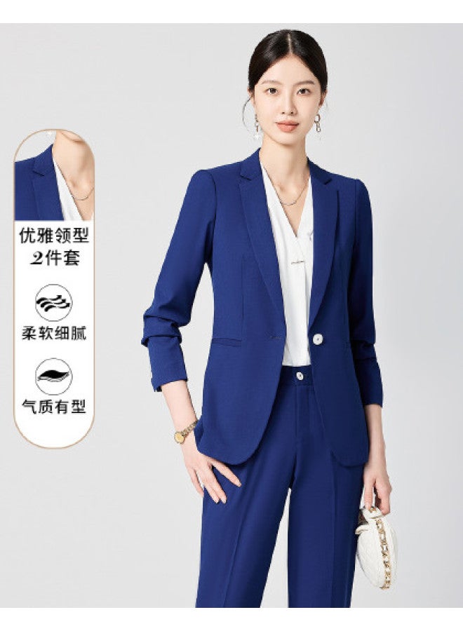 ROMON Women'S Two-Piece Set, Versatile Business Fashion, Commuting And Workplace Two-Piece Set For Women - Image 1