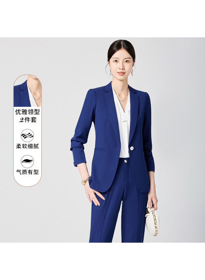 ROMON Women'S Two-Piece Set, Versatile Business Fashion, Commuting And Workplace Two-Piece Set For Women - Image 2