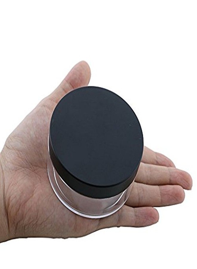 esowemsn 2Pcs 50ml Plastic Empty Powder Puff Case Face Powder Blusher Makeup Cosmetic Jars Containers Travel Kit - Image 3