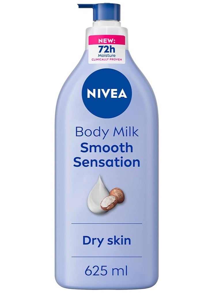 Nivea - Nivea Smooth Sensation Body Milk, 625ml - Image 1