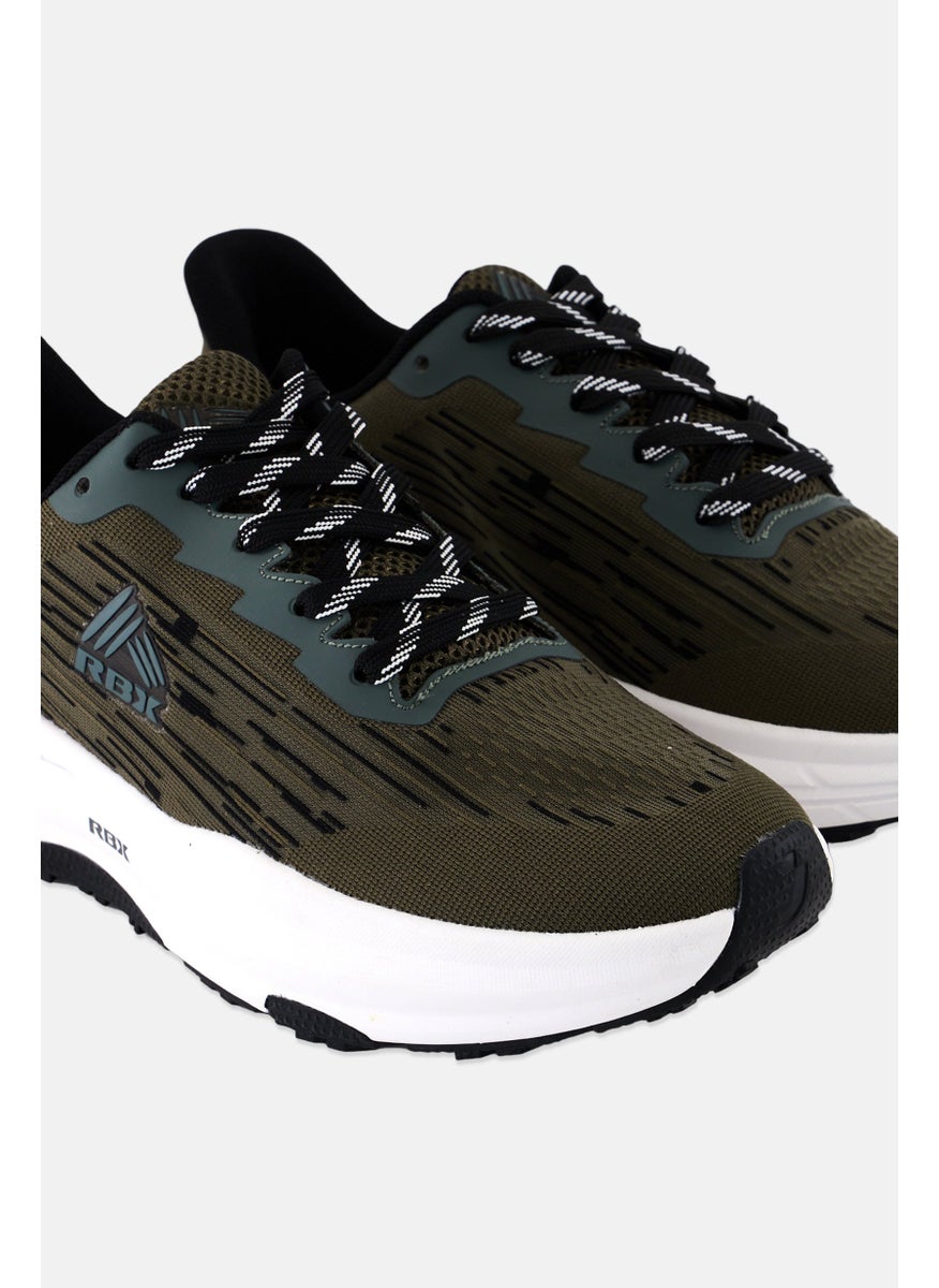 RBX - Men Lace Up Training Shoes, Khaki - Image 1