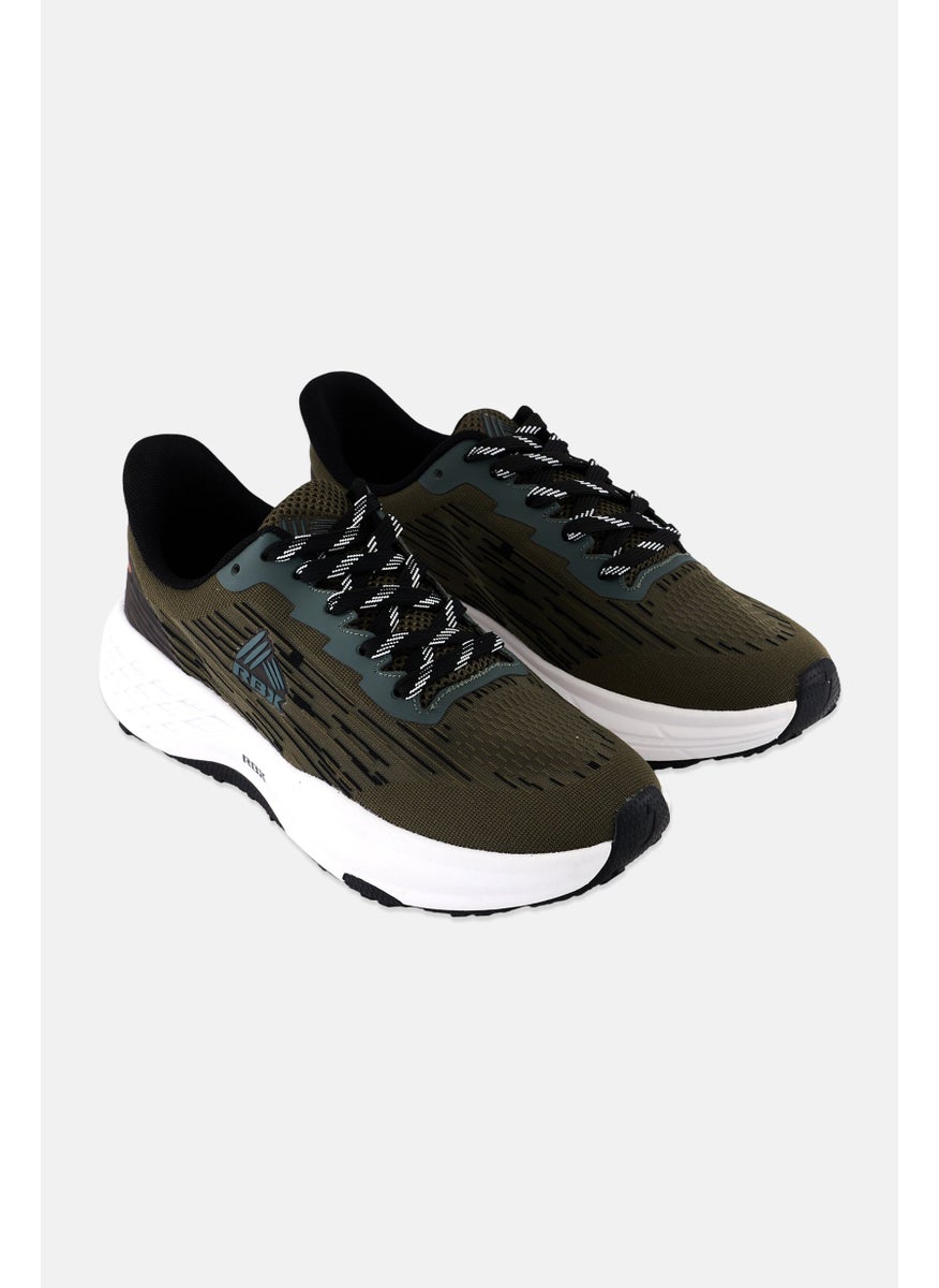 RBX - Men Lace Up Training Shoes, Khaki - Image 1