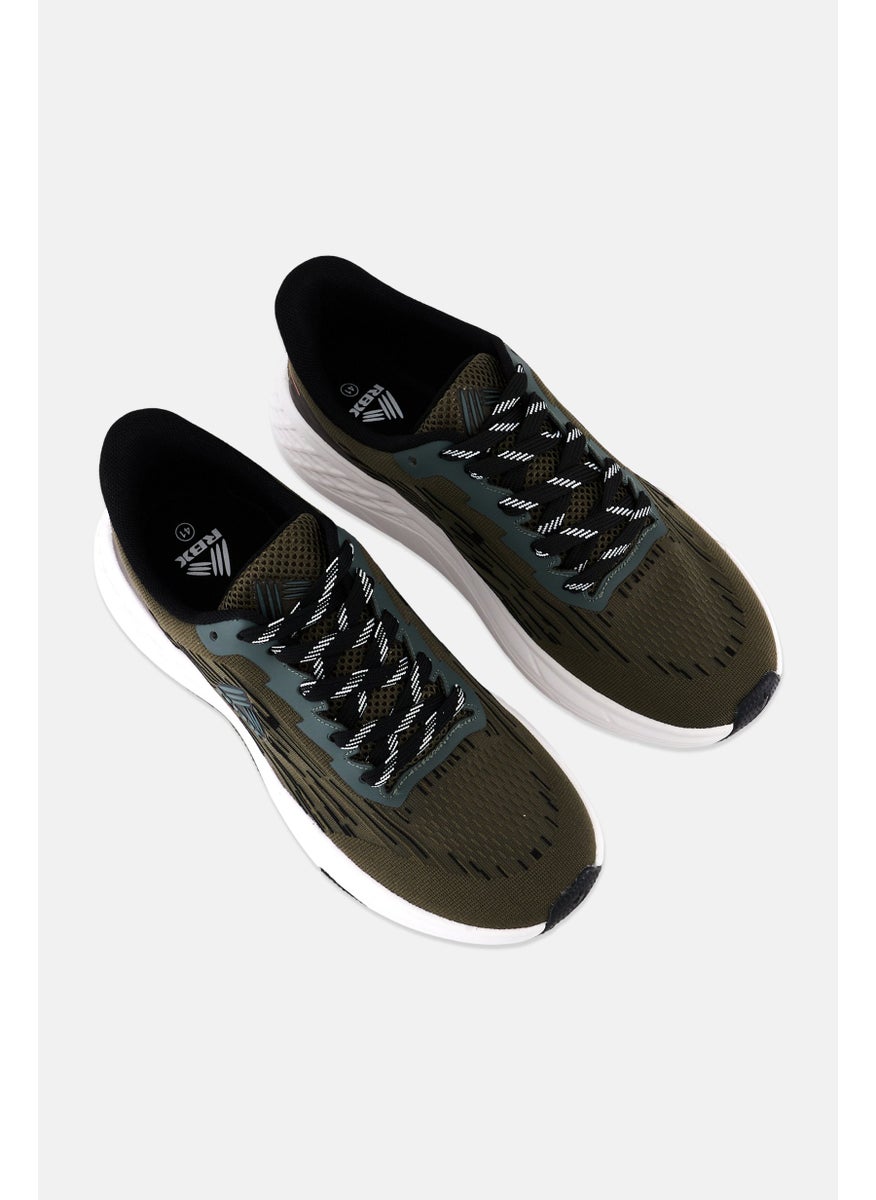 RBX - Men Lace Up Training Shoes, Khaki - Image 1