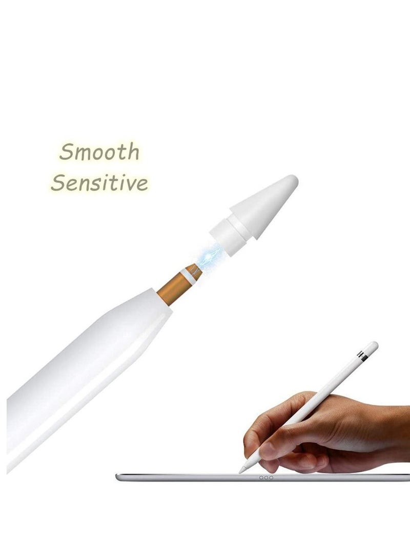 Stylus Tips Compatible for Apple iPad Pro pencil iPencil Nibs Replacement Pen 1st Gen 2nd Generation High Sensitivity and Support Pressure-Sensitive Operation 2 Pack - Image 3
